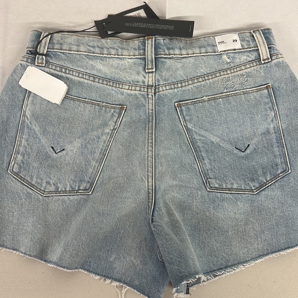 Hudson Denim Sade Embroidered Shorts Size 25 Butterfly Distressed Cut Off 29 8 - Picture 7 of 7